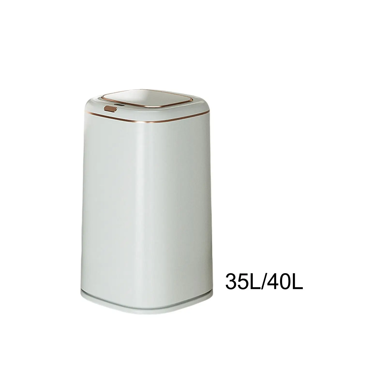 Smart Trash Can Touchless Motion Sensor Trash Can with Automatic Lid Kitchen Garbage Bin Waterproof for Office Bathroom Bedroom