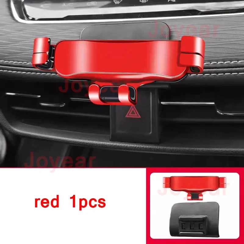 

Car Aluminium Alloy Mobile Phone Holder Navigation Bracket Center Console Dashboard Decoration for Haval Jolion 2021-2023