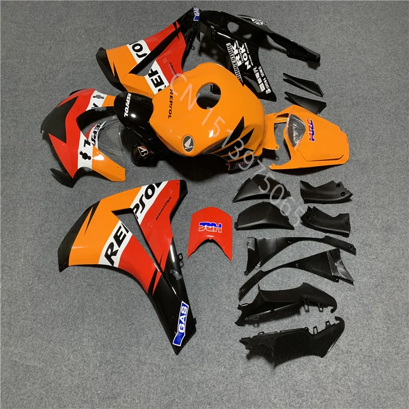 Fairing Kit For HONDA CBR1000 RR 2008-2011 CBR1000RR 08 09 10 11 orange red black white bodywork Injection Mold  Fairings Set