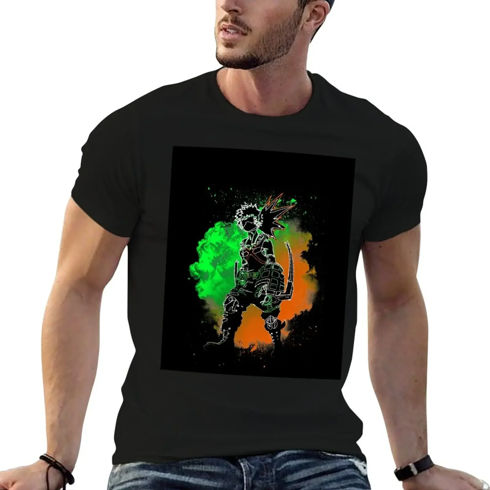 Explosion Soul T-Shirt custom shirt shirts graphic tees cute tops black t-shirts for men