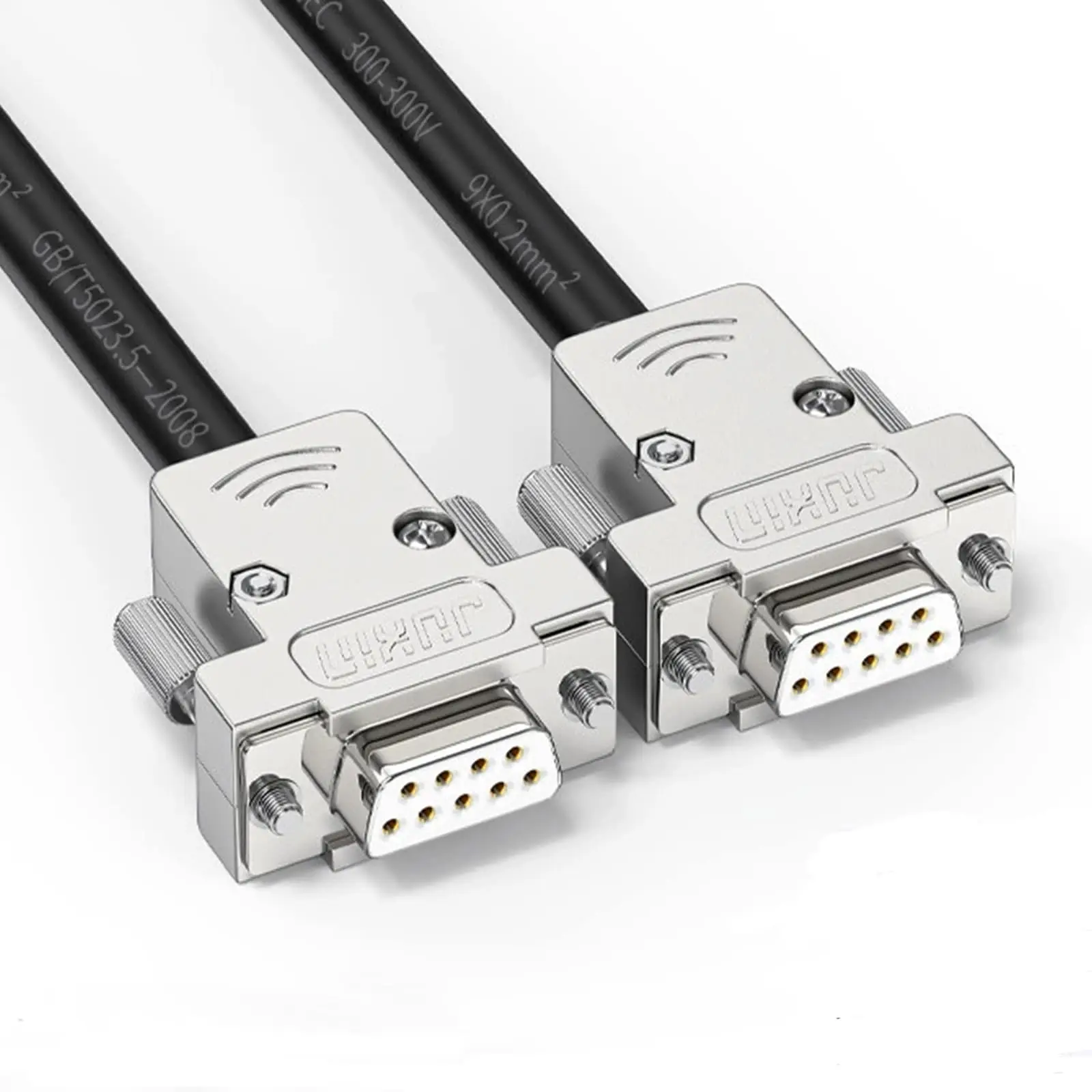 Can Bus DB9 Female To DB9 Female Cable With Resistor Terminator 1M