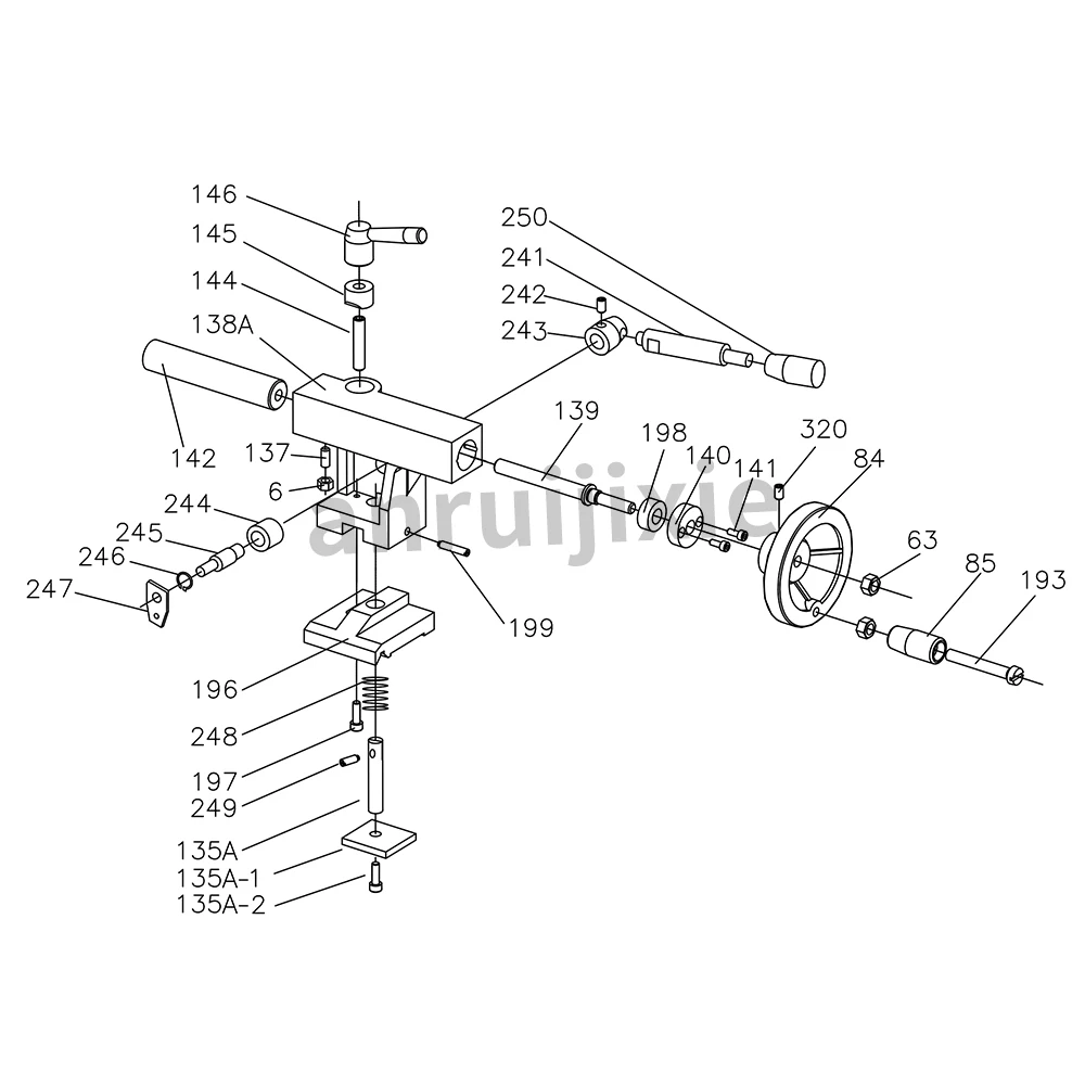 Imagem -04 - Torno Tailstock Montagem Centro Altura 90 mm Tailstock Atarraxamento Mt2 Eixo Tailtock para Sieg c2 & c3 & Sc2 & Cx704 & G8688 & Jet Bd6 -x7