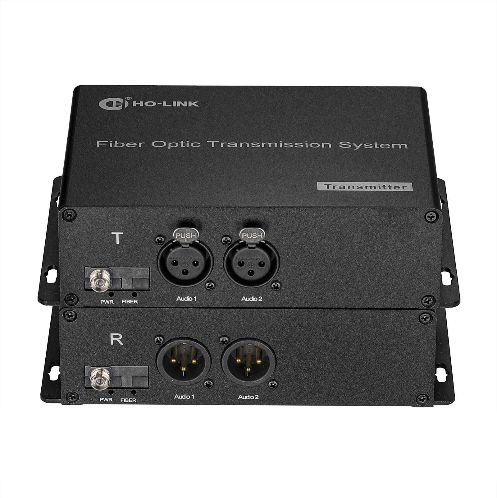 NEW 2CH Forward XLR Balanced Interface Audio Fiber Converter Single Mode 20km