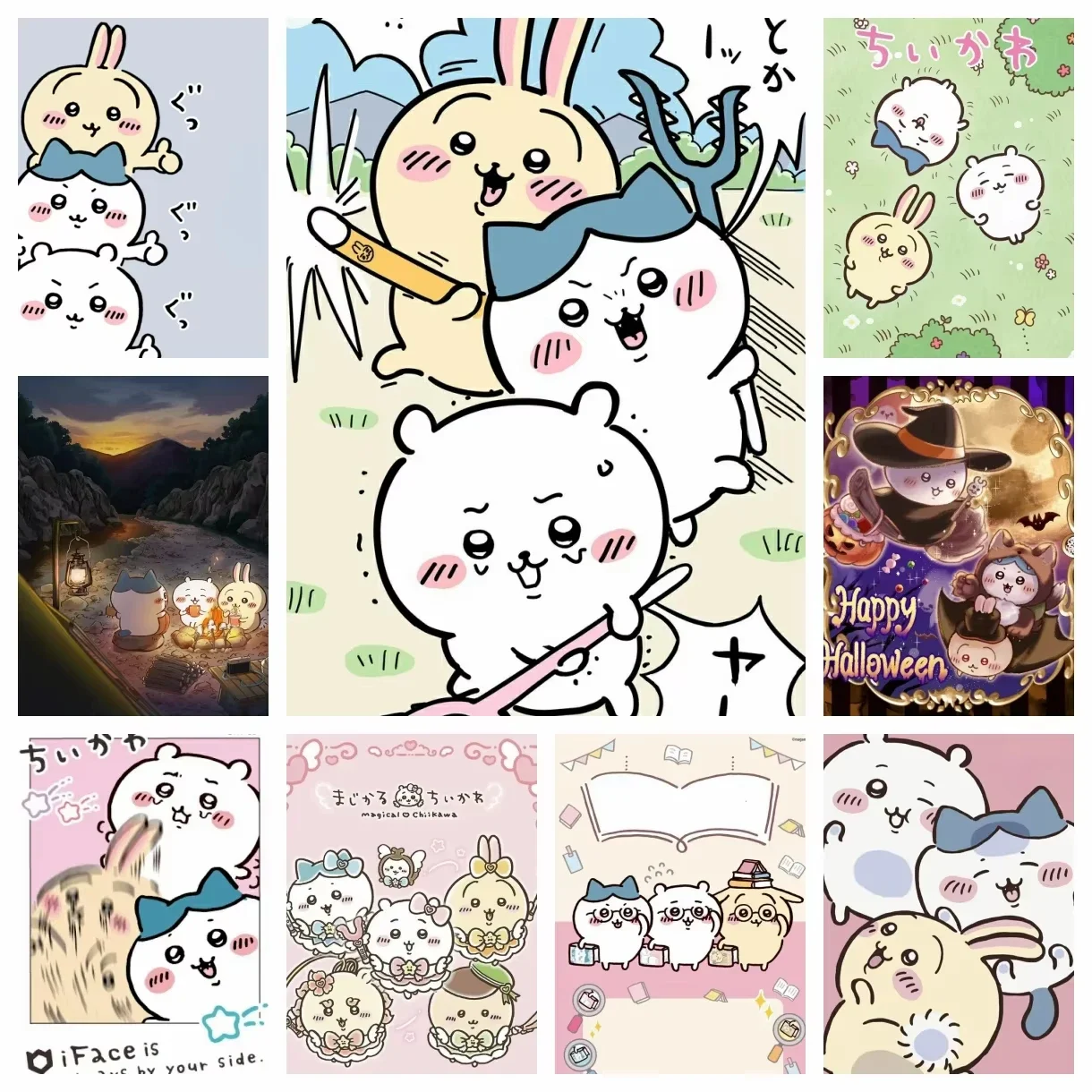 

Милая Чиикава DIY алмазная живопись мозаика японский мультфильм аниме искусство наборы для вышивки крестом вышивка стразами детский подарок