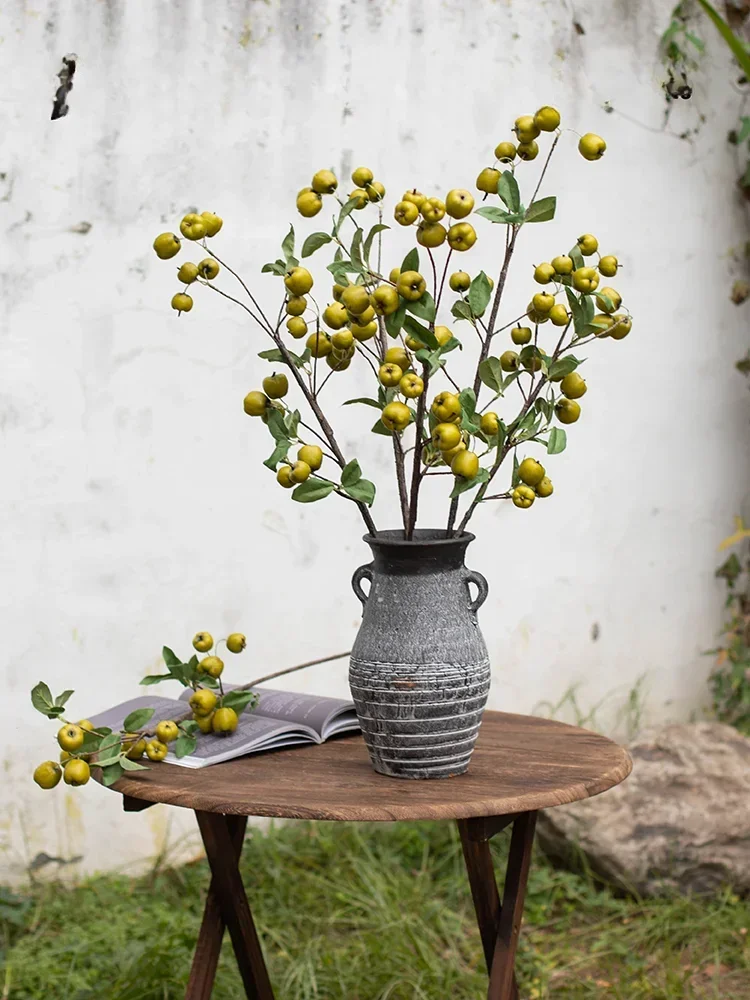 Branch dried flower bouquet living room decoration dining table fruit arrangement high branch fake  decorationHOT SALES