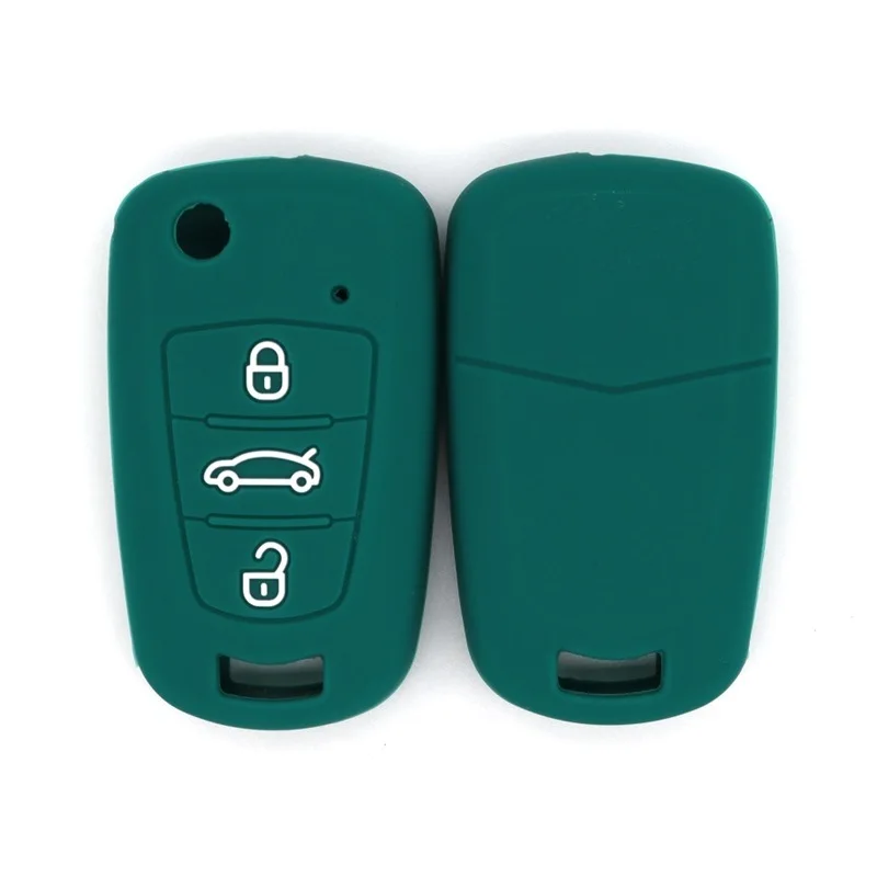 

Suitable for Great Wall Motors silicone key cover M4M2 Tengyi C30c20r folding insert key bag buckle cover