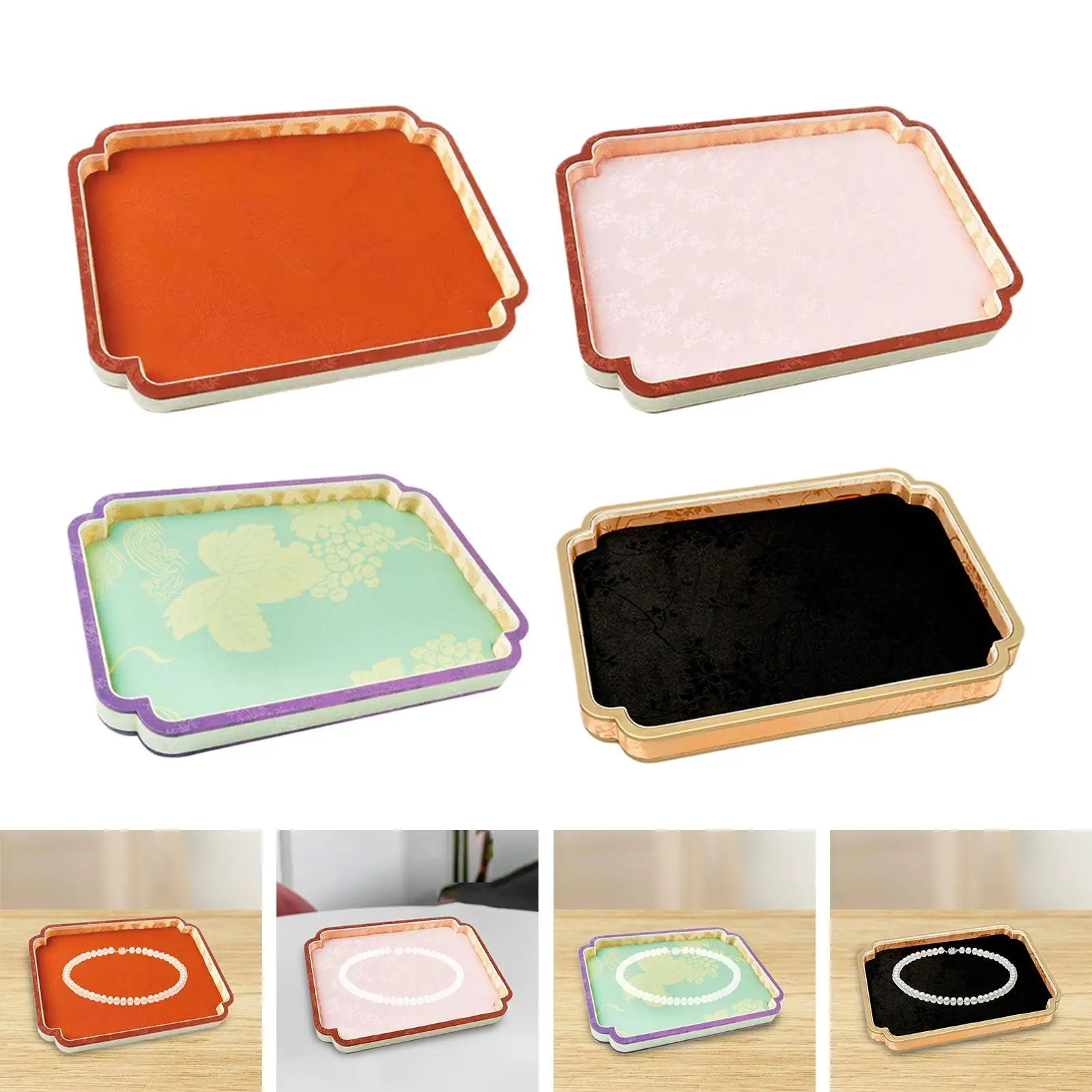 

Jewelry Tray Jewelry Holder Jewelry Display Tray Jewelry Organizer for Shopping Mall