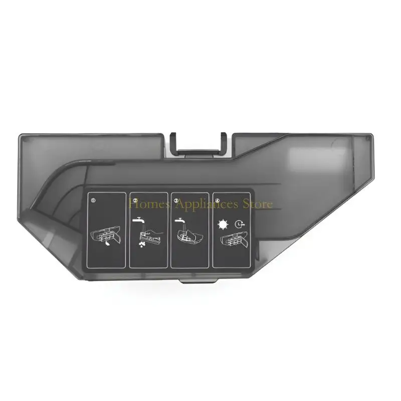 D0AB Caja recolección polvo Caja almacenamiento polvo Polvo Bin Polvo Polvo Componente electrodoméstico para