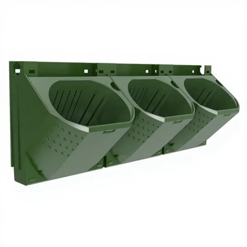 for Vertical Flower Pot Plastic Wall Hanging Planter with Automatic Watering System Hydroponic Garden Decor Wholesale