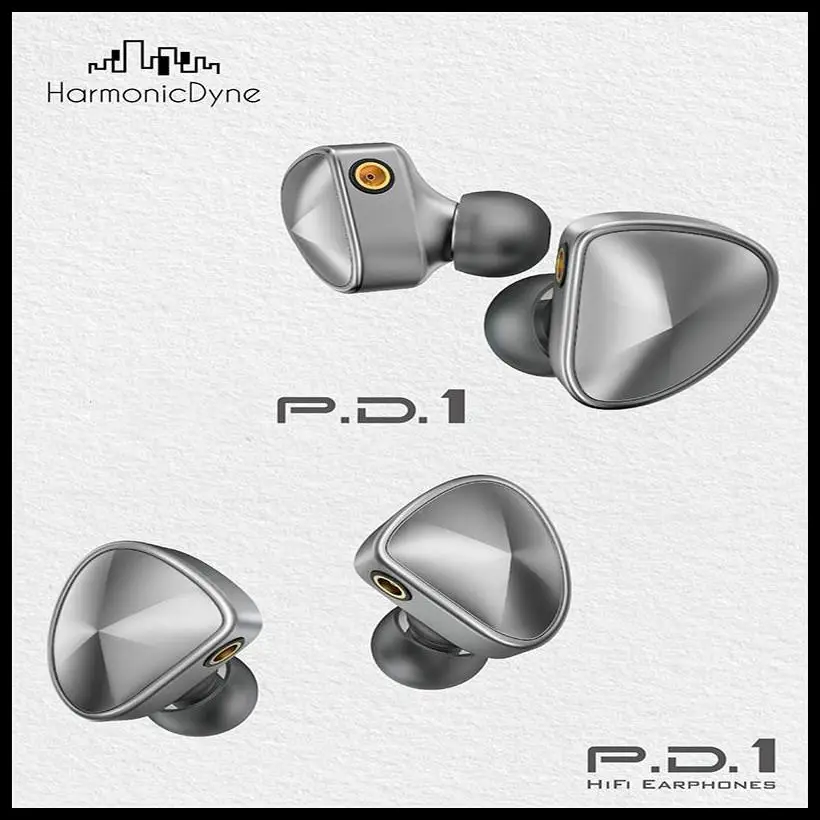 

HarmonicDyne P.D.1 PD1 10mm Planar +10mm Dynamic Driver Hybrid HiFi In-Ear Earphones Detachable MMCX 3.5mm/4.4mm Balanced Cabl