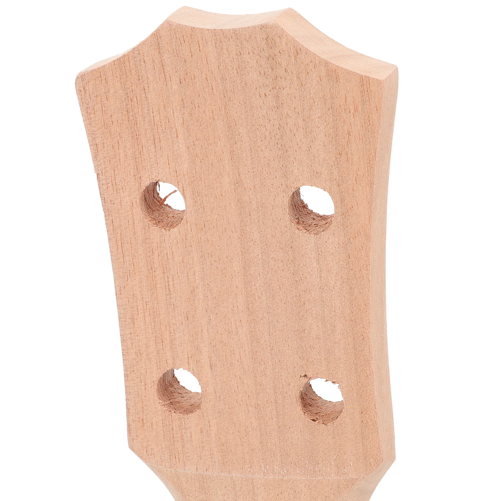 

Concert Ukulele Neck Part Wooden Diy Handmade Instrument Accessory Replacement Fingerboard For Guitar Kids Adult Home Use