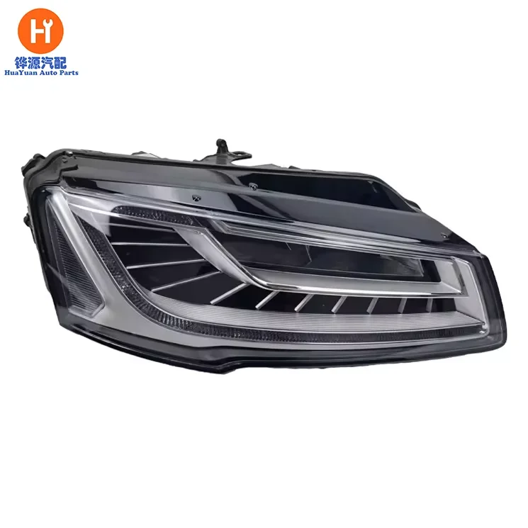 Car headlight for Audi A8 A8L head light Full LED low configuration headlamp semi assembly 2014-2016 headlamp factory