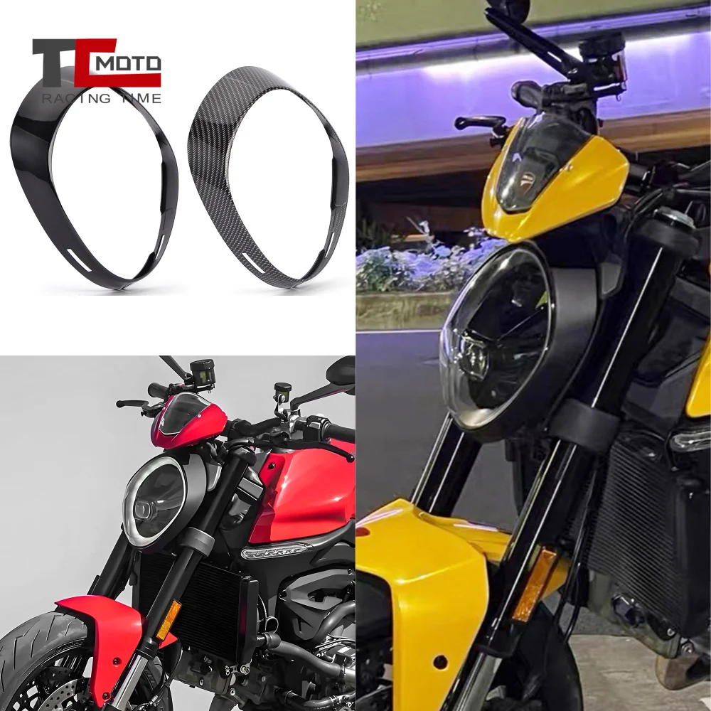Front Light Headlight Frame Headlamp Rim Ring Cover For Ducati Monster 937 950 Monster937 2011-2026