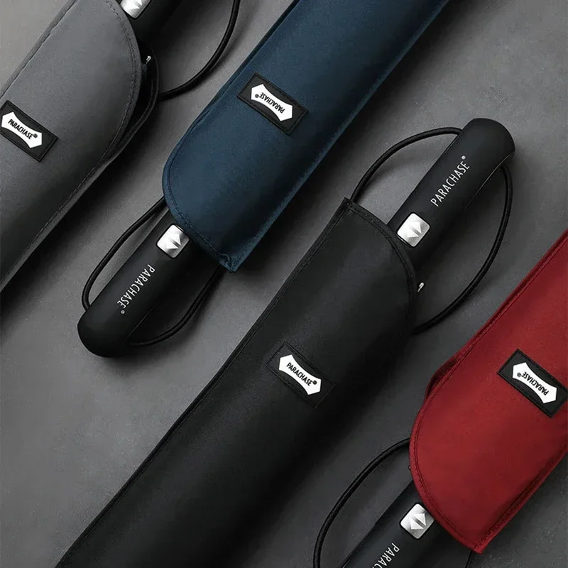 المظلة-مظلة مطر للرجال ، مظلات أوتوماتيكية كبيرة قابلة للطي ، مقاومة للرياح ، 8K ، مظلة خارجية ، شركة مظلات ،