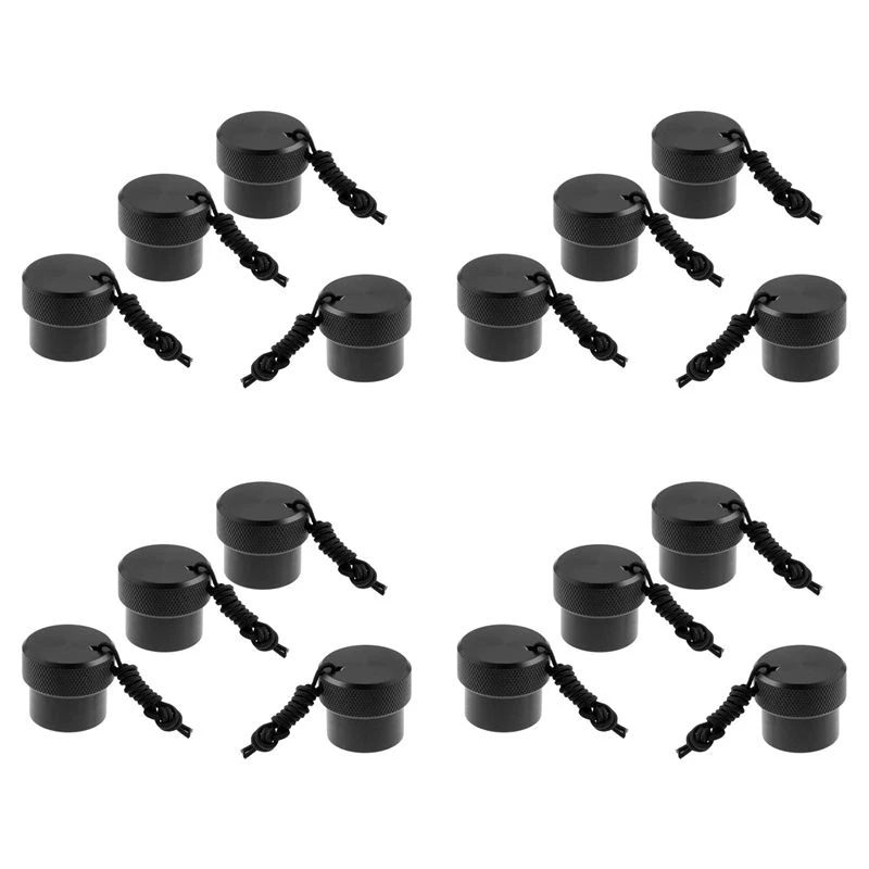 16-pcs-scuba-diving-female-din-regulator-1st-first-stage-dust-cap-snorkeling-din-tank-valve-plug