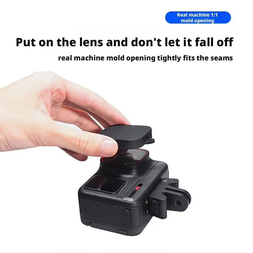 For Insta360 Ace Pro 2 / Ace Pro Action Camera Lens Protector Lens Protective Camera Silicone Accessories Cover V0D9