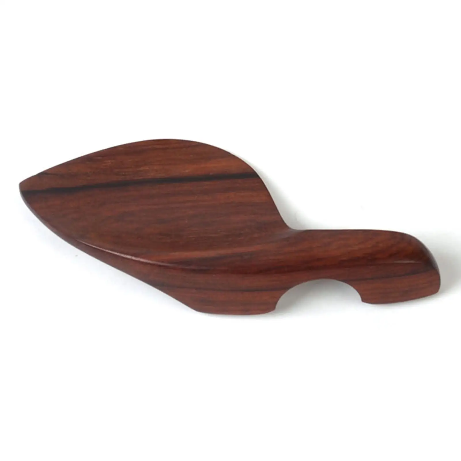 Violin Accessories Rosewood Carved Tailpiece Chin Rest Tuning Pegs Endpin Parts for Orchestra and 4/4 Violin Repair
