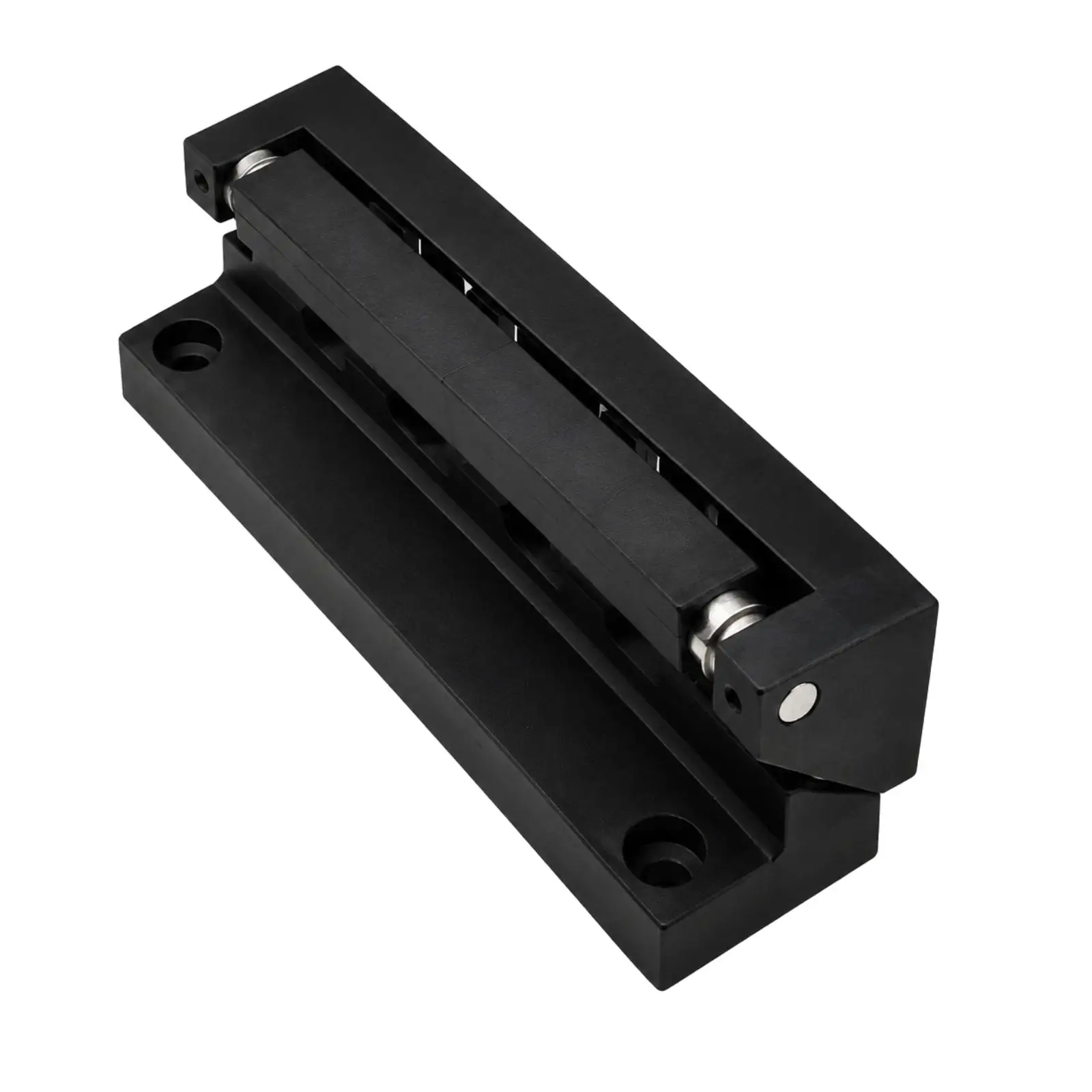 Zinc Alloy Industrial Hinge Adjustable Heavy-Duty Equipment Hinge with Adjustment Slots High Weight Capacity Sturdy