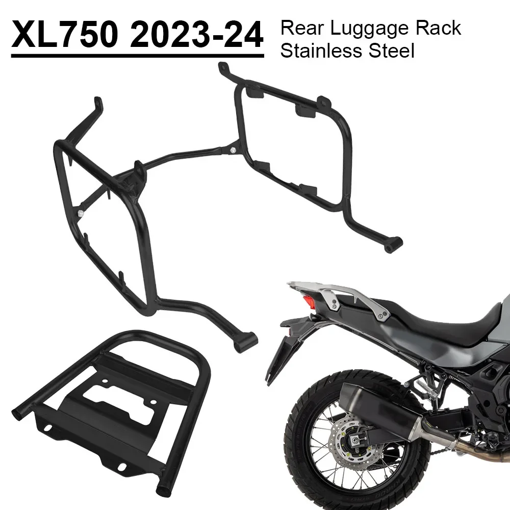 

For Honda XL750 Transalp XL 750 2023 2024 Motorcycle Tail Box Rear Top Case Holder Luggage Rack Pannier Toolbox Bracket Mounting