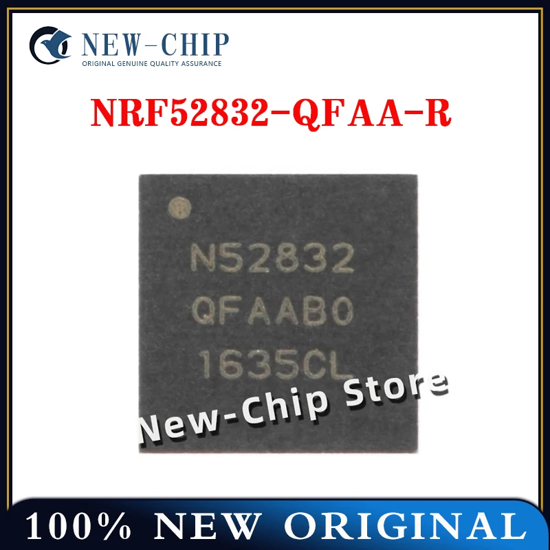 5PCS-100PCS/LOT    NRF52832-QFAA-R  N52832  QFN48  Bluetooth chip  NEW   ORIGINAL