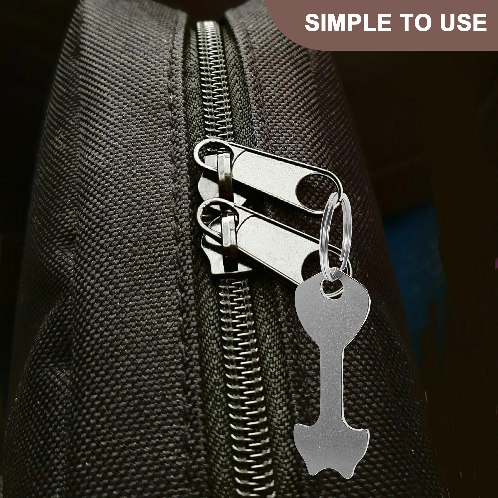 6 Pcs Zinc Alloy Trolley Token Key Ring Portable Metal Shopping Cart Coin Remover Pendant Keychains Trolley Opener Rings