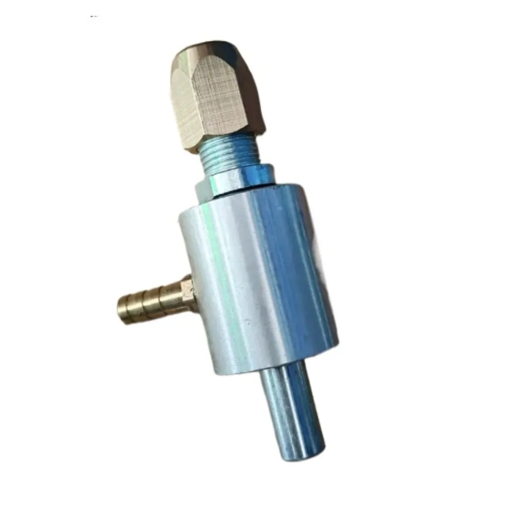 

Internal thread faucet cone handle copper horizontal drilling machine rotary joint