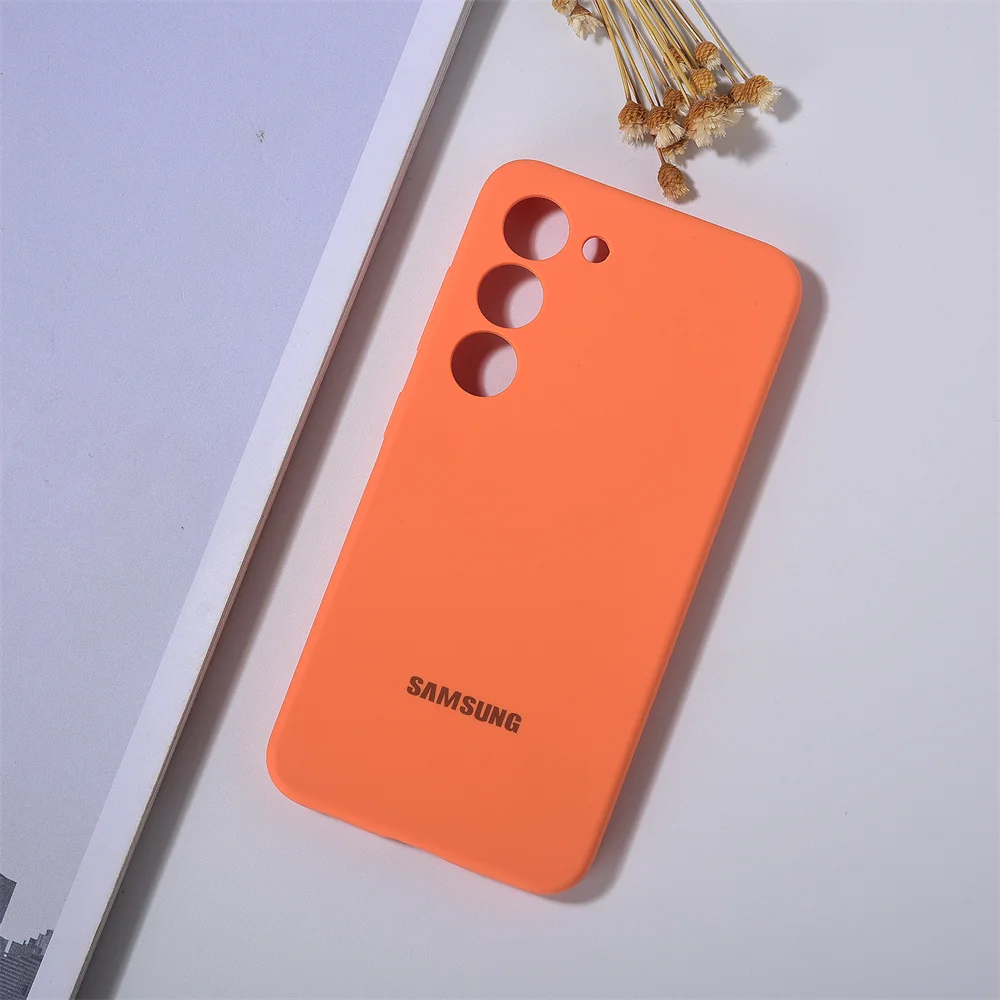 Samsung S24 Ultra/S23 Plus/S 23 5G Liquid Silicone Soft Case For Galaxy S23 Ultra/S22 Plus S22+ S 22 S22U S23U Phone Cover Shell image 4