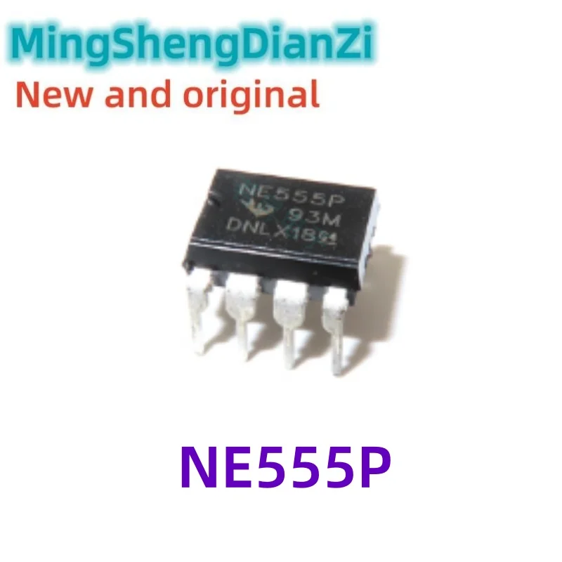 5PCS NE555 NE555P NE555N inline DIP8 single high-precision timer chip