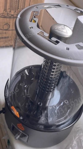 Household smokeless electric grill Electric string Automatic rotating smokeless grill