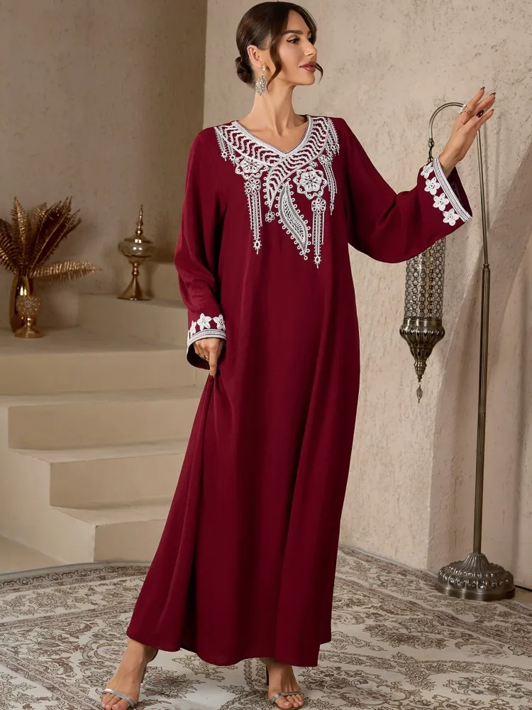 ชุดเดรสแอฟริกันสำหรับผู้หญิง ผ้าโพลีเอสเตอร์อย่างดี แฟชั่นมุสลิม อาบายา แดชิกิ โรบ คาฟตัน ชุดเดรสยาวแบบแม็กซี่ สไตล์ตุรกี แอฟริกา 2026 ใหม่