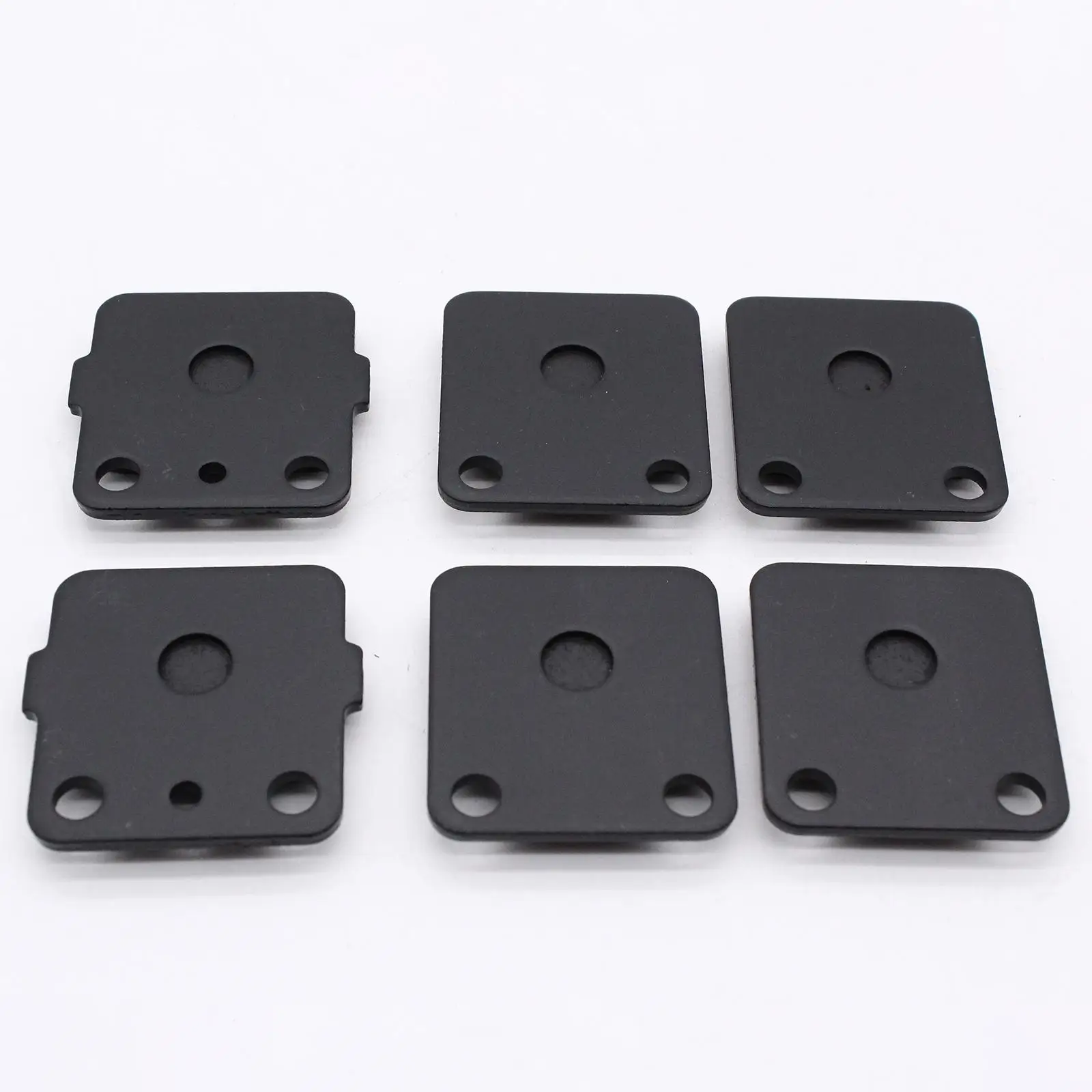 Brake Pad Black Universal Accessories Metal Durable Easy Installation Compact Size for Car Replacement
