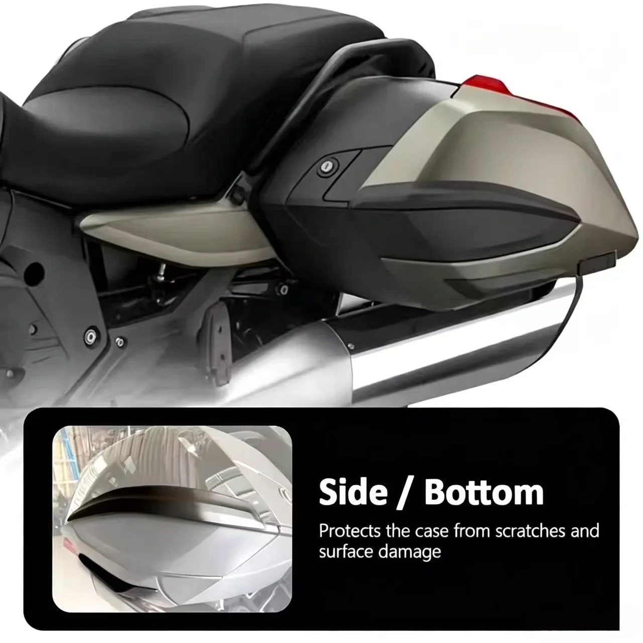 2017-2024 Motorcycle Side Box Anti-Collision Impact Protection For Touring Case For BMW K1600 Grand America K1600GA K1600B