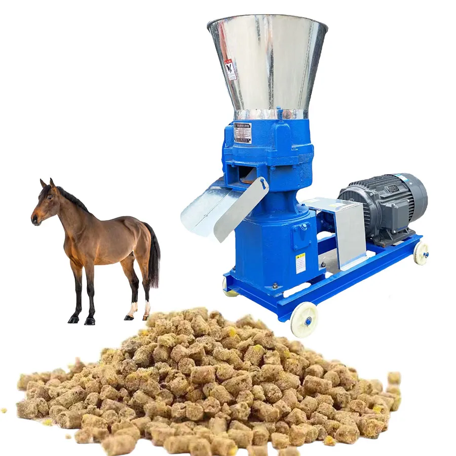 Durable  Pellet Machine New Condition Animal Poultry Feed Mill Feed Pelletizer 80ton/h 1.5-12mm Pellet Size Fish Farm Use