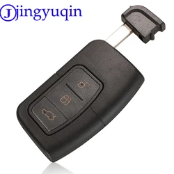 jingyuqin Remote 3b Car Key Case Cover Fob For Ford Smart Key Shell With Small Key Fob Blank