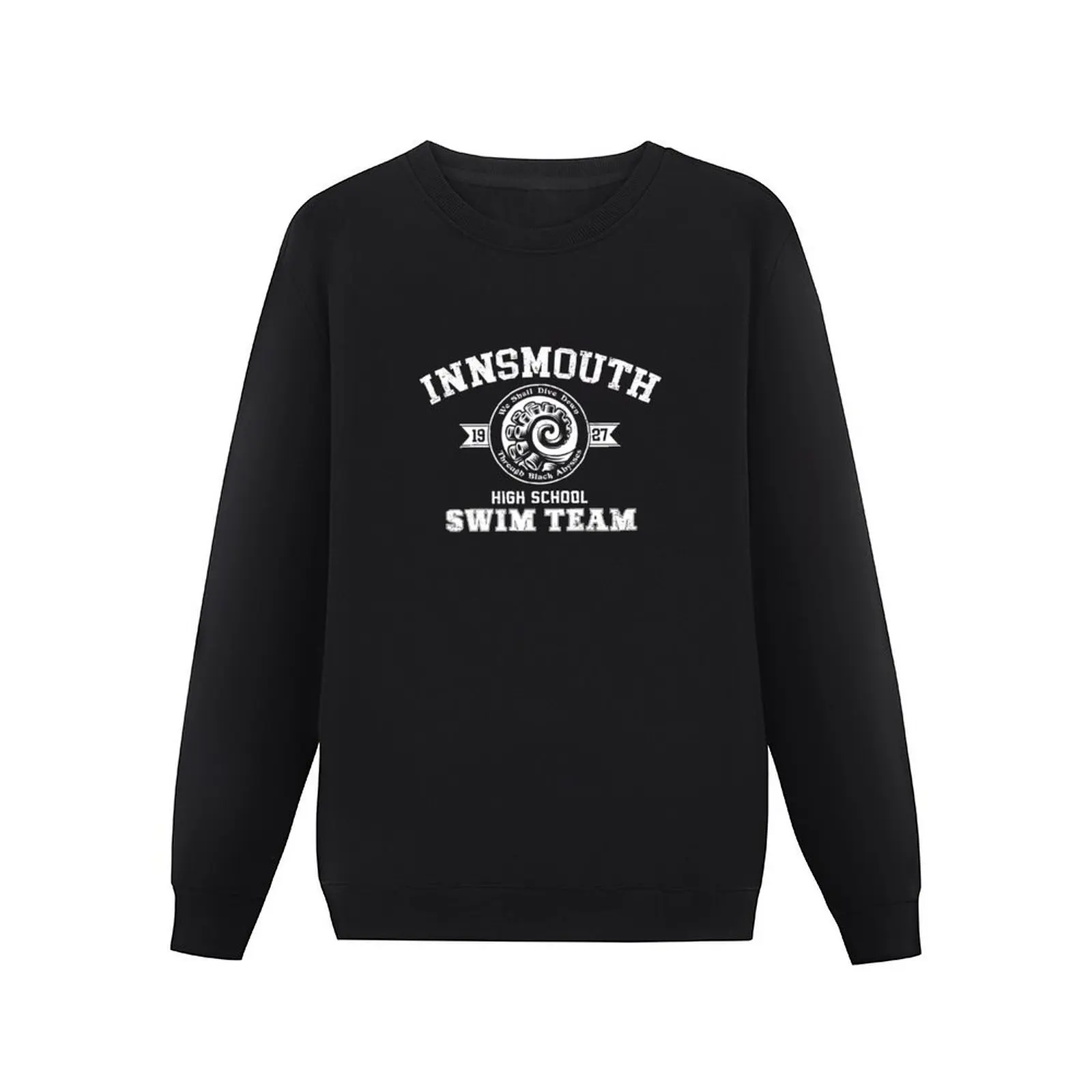 Innsmouth Swim Team (For Dark Shirts) Pullover Hoodie korean clothes mens clothes mens clothing male clothes new in sweatshirts