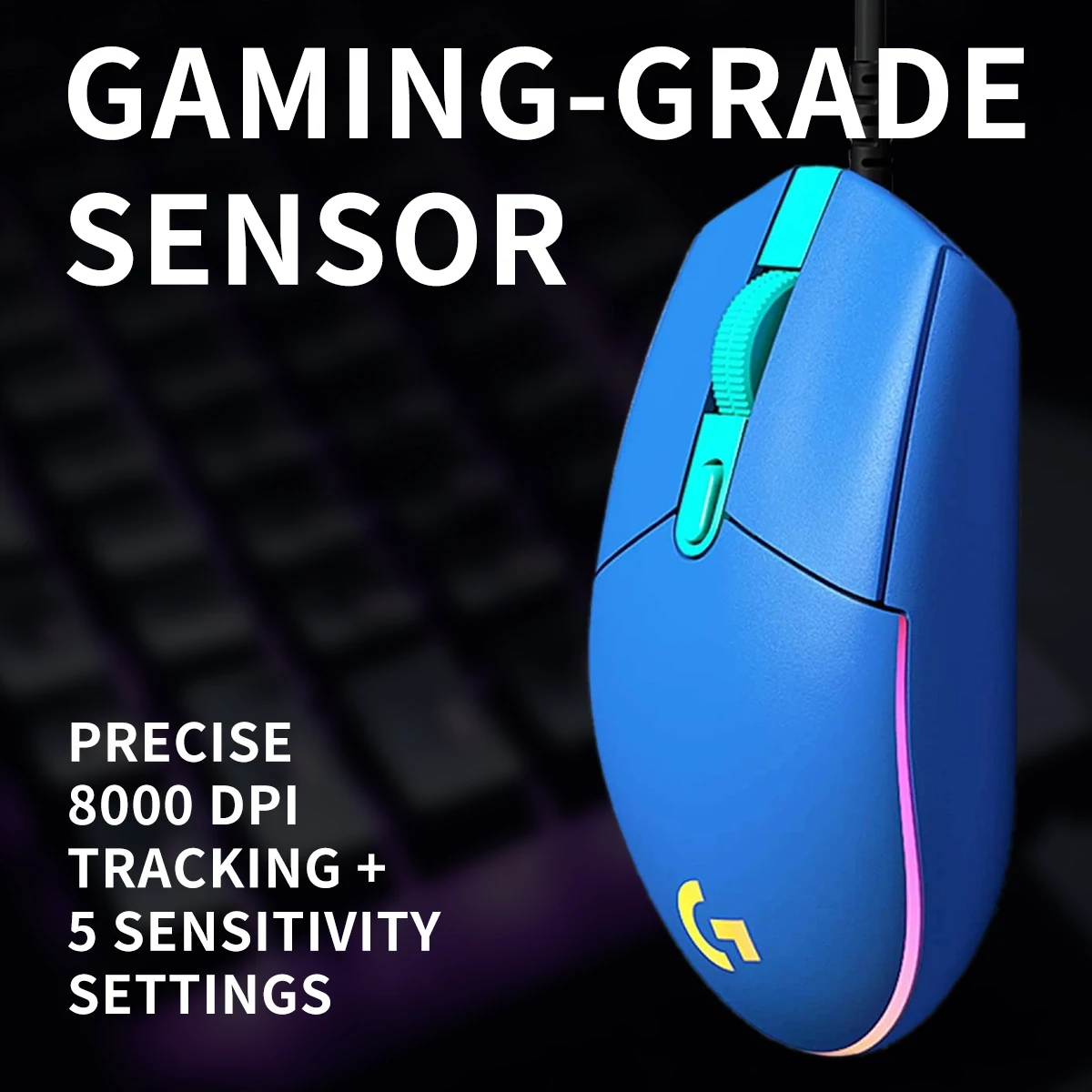 Transform Your Desk Aesthetic with Logitech G203 RGB