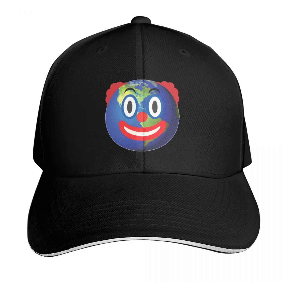 Clown World Baseball Cap Strapback Dad Hat Six Panel Structured Crown Sun Protection UPF 50+