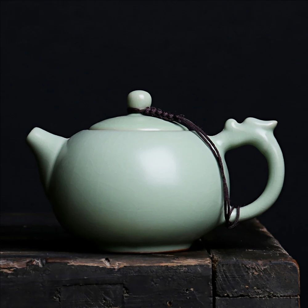 Exquisite Ceramic Teapot Handmade kettle kung fu tea pot porcelain Xishi teapots tea ceremony puer teapot water kettle