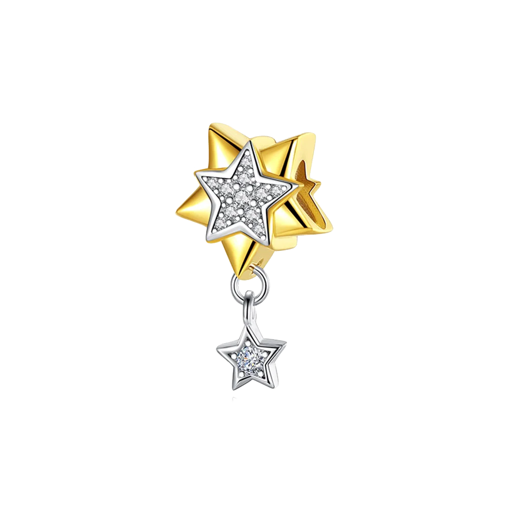 925 sterling silver pentagonal star pendant suitable for original bracelet necklace for men and women DIY jewelry gifts