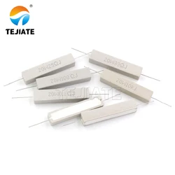 20W Cement Resistor 1R/2/2.2/2.5/3/4/5/10/30/33/200 ohm 470 ohm Ceramic Resistor