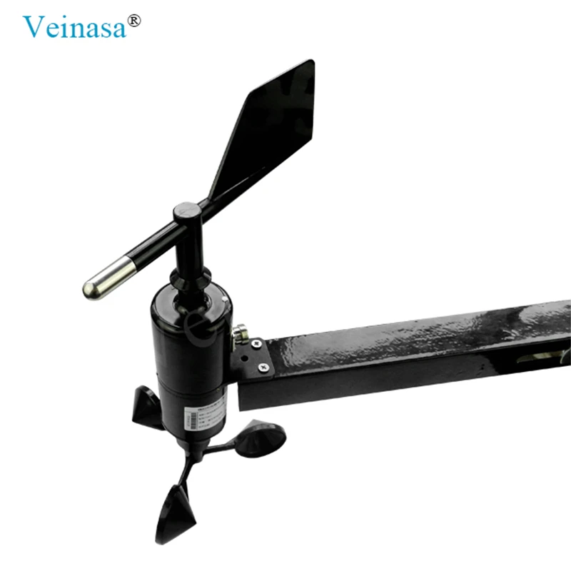 Veinasa-FXS Digital RS485 3 Cup Wind Speed Sensor Pulse Output Transmitter Anemometers Wind Speed and Direction Sensor