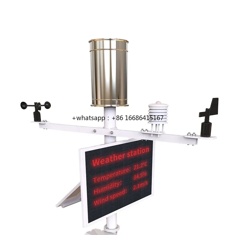 

Wireless Weather Stations For Smart Farm System-Farmland Meteorological Station