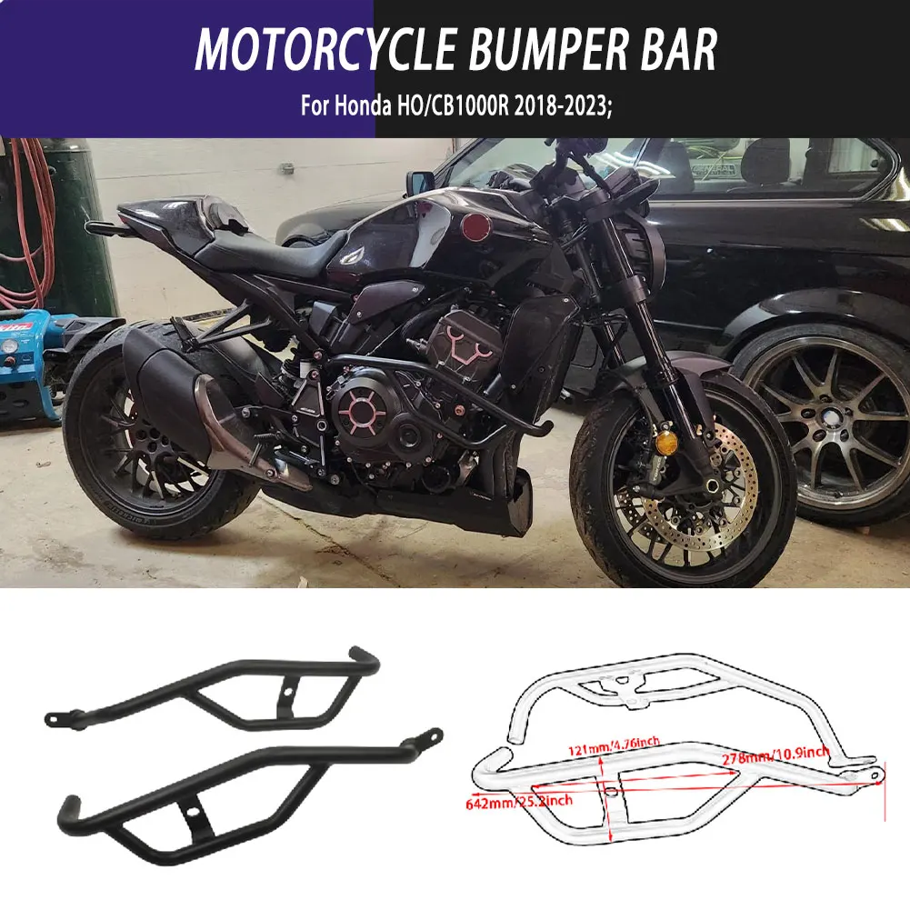 

Motorcycle Engine Bumper Guard Frash Stunt Cage Crash Bar Engine Frame Protector For Honda CB1000R 2018 2019 2020 2021 2022 2023