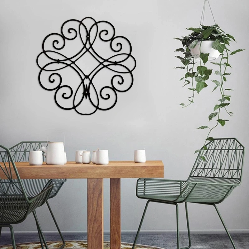 Los elegantes colgantes decorativos Metal para pared mejoran belleza tu habitación, envío directo
