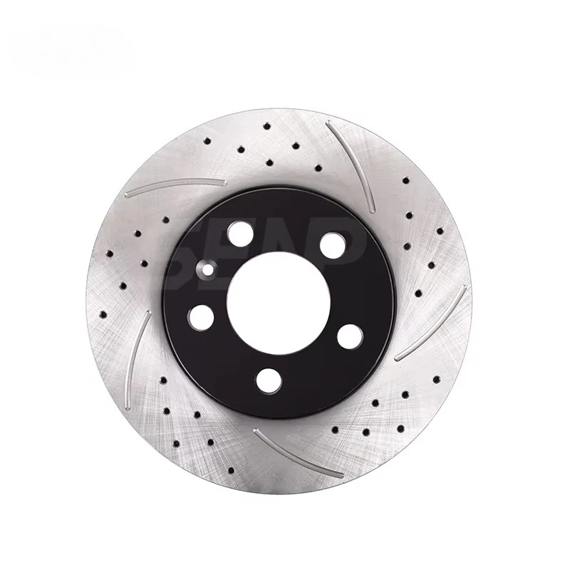 

VW Foxbora Aud A3 8L 1.6 1.8 1.9 TDI 1J0615301D SENP Front Drilling 256mm Brake Disc Vulnerable Parts of Car Braking System