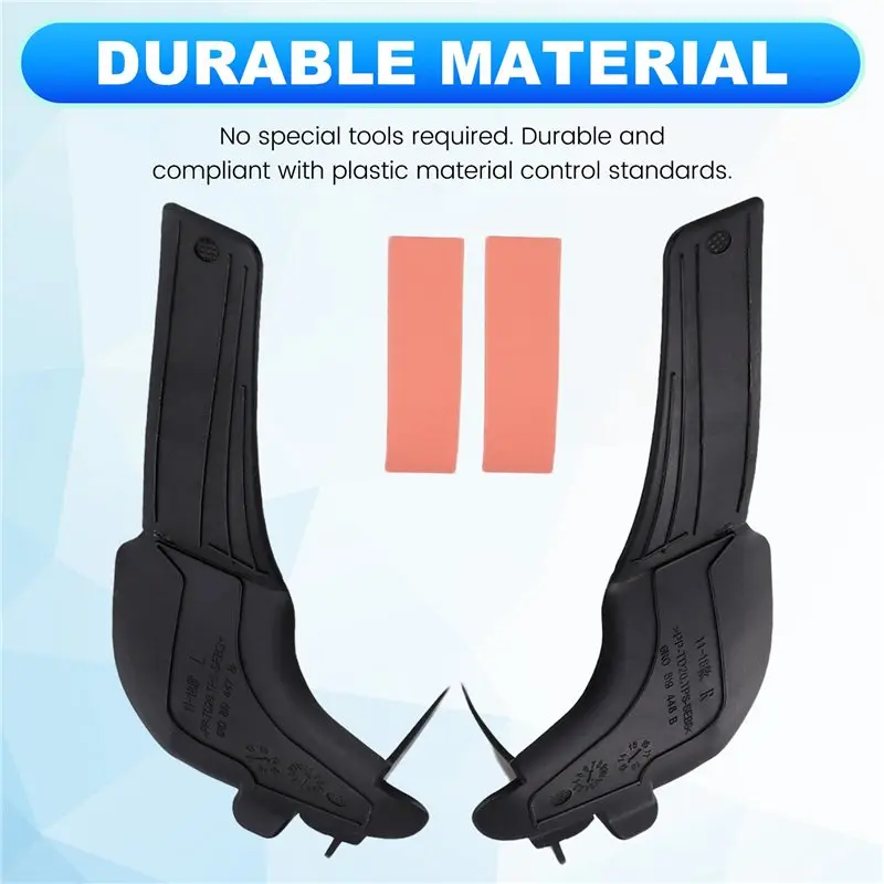 4X Car Front Windshield Wiper Side Cowl Fender Water Deflector Cover 6R0819447B 6B0819448B For VW Polo 2011-2018-L94A