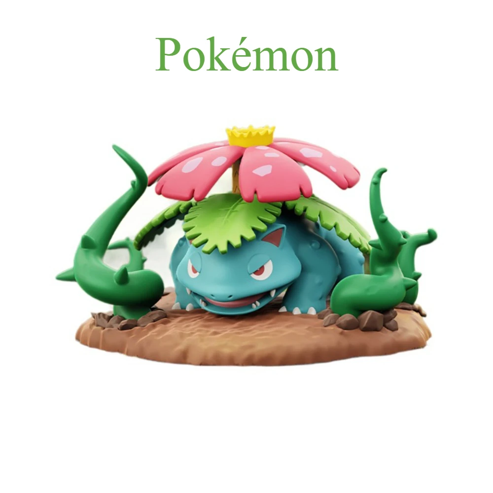 Children's Collection Gift Venusaur Arcanine Lapras Charizard Dragonite Pokémon Series Battle Moment Desktop Ornament Cool Style