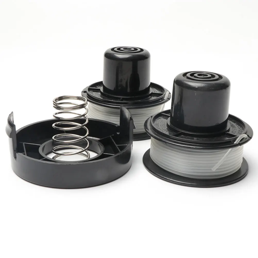 Replacement Spool with Cap Spring Replacement 20ft String Trimmer Line Replacement Spools for Black and Decker for Black Decker