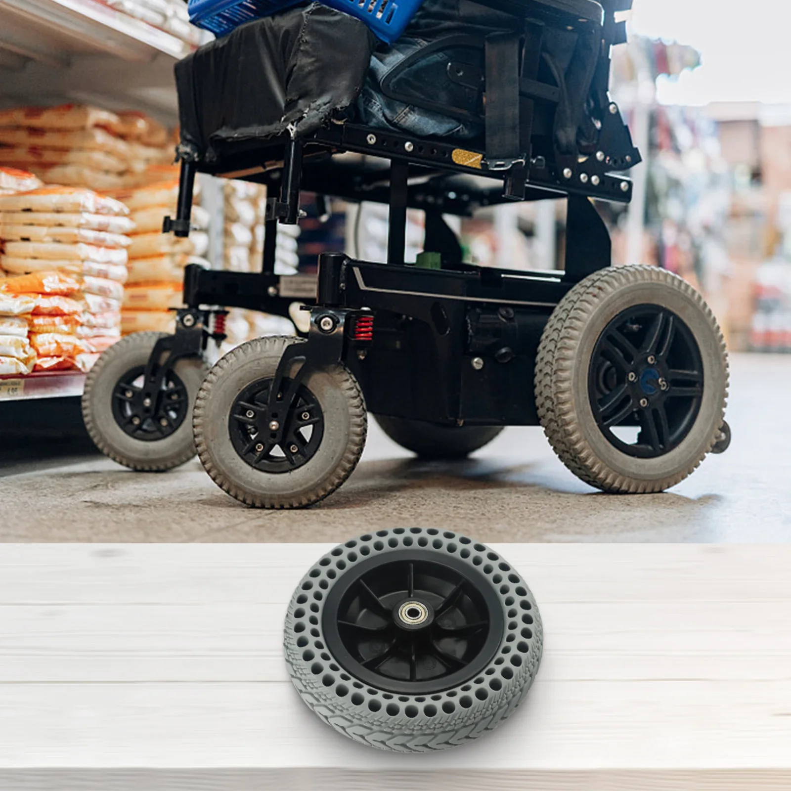 

200x50 Wheels Electric Wheel Hub Private Land With Permission Not Easy To Wear Special Tire Lines Stronger And Safer