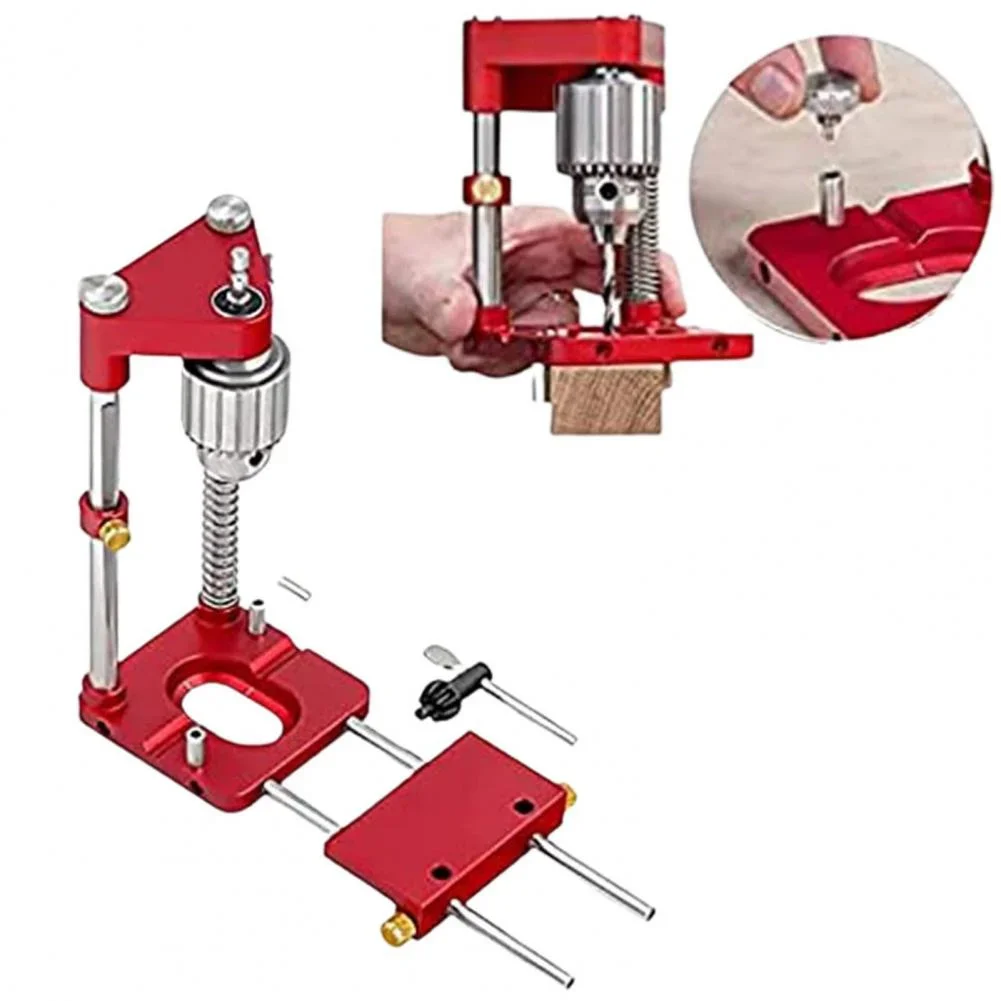 

New manual set of hinge hole drilling guide locator bottle opener template door cabinet woodworking tools